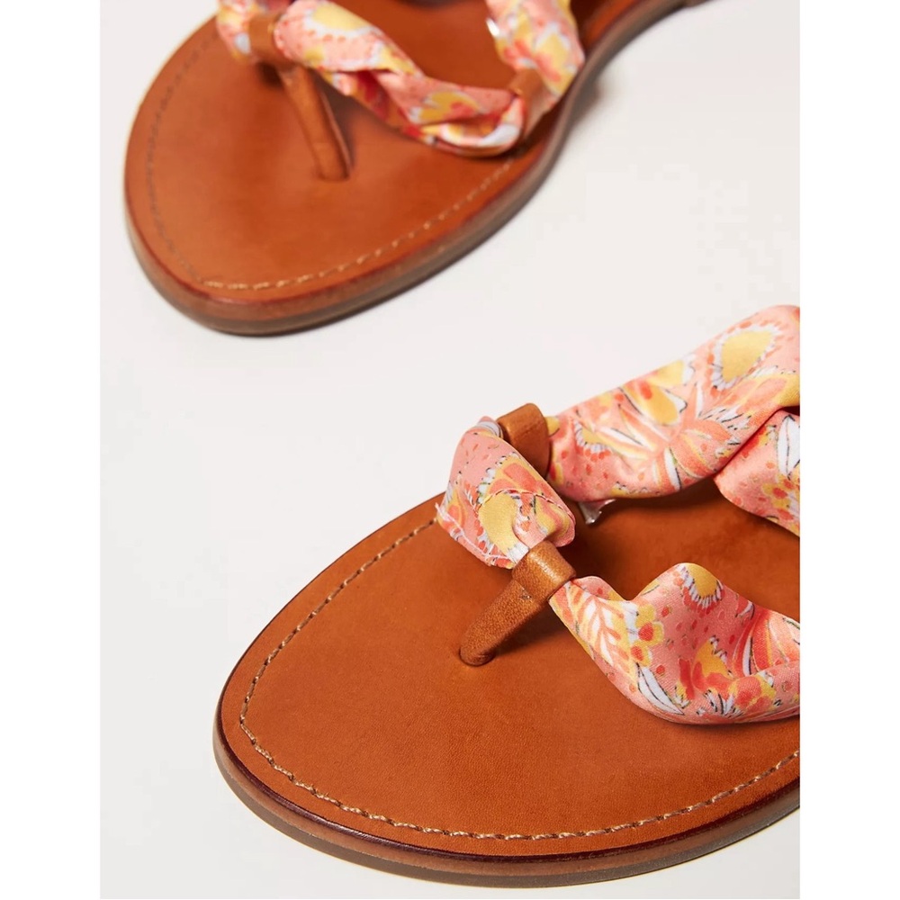 Anthropologie Vera Scarf Gladiator Sandals NWT SIZE 10 - Picture 3 of 15